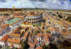 Artist's impression of the town in AD300 