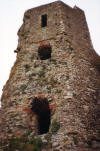 Pharos at Dover Castle. Octgonal top built in later times