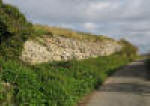 South wall of Regulbium fort