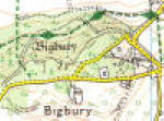 Close in map shows the ditches