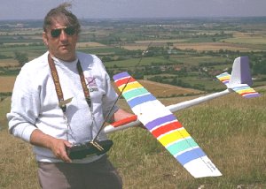 Me, Graham, with my Graphite on Ivinghoe Beacon